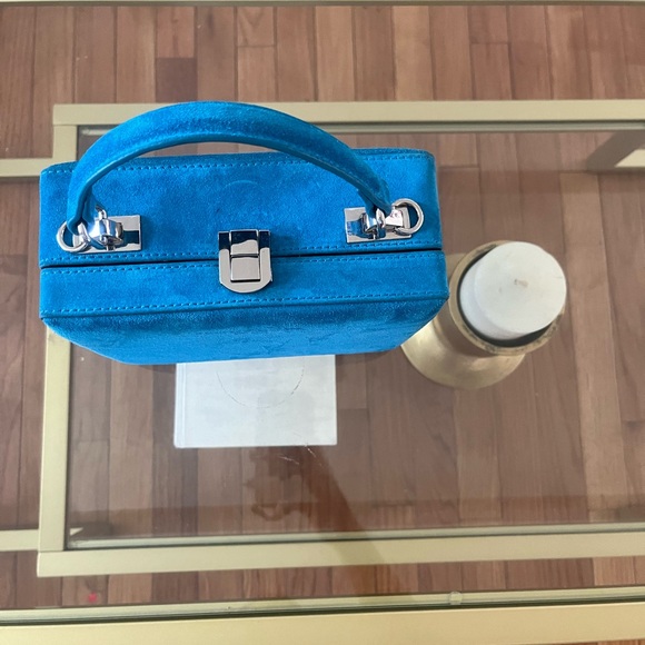 Brandon Blackwood Trunk Aqua Blue - Picture 3 of 4